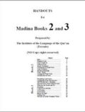 madinah book 2 &3 hand out